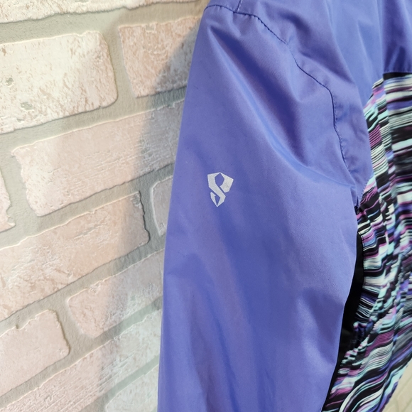 STOIC Girls Winter Coat Hooded Full Zip Jacket Fleece Lined Size Small 7-8 - Picture 9 of 14